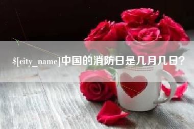 玉田中国的消防日是几月几日？