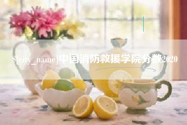 玉田中国消防救援学院分数2020