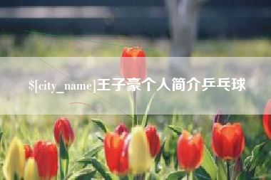 玉田王子豪个人简介乒乓球