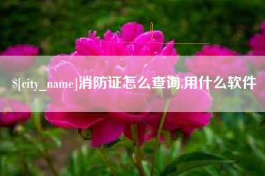 玉田消防证怎么查询,用什么软件