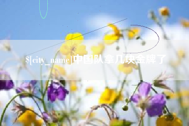 玉田中国队拿几块金牌了