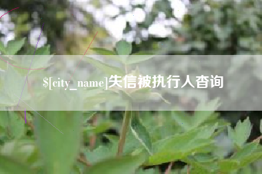 玉田失信被执行人杳询