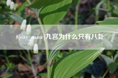 玉田九宫为什么只有八卦