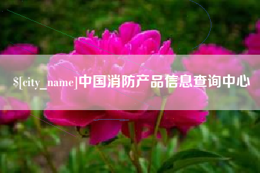 玉田中国消防产品信息查询中心