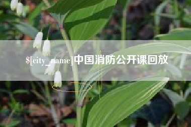玉田中国消防公开课回放
