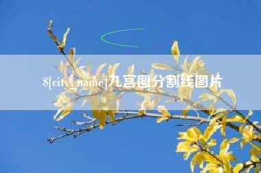 玉田九宫图分割线图片
