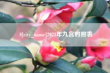 玉田2021年九宫对照表