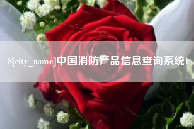 玉田中国消防产品信息查询系统1