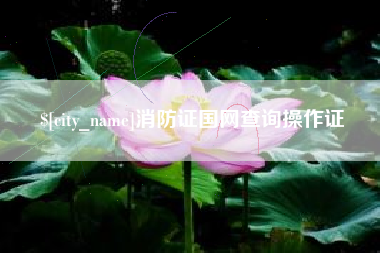 玉田消防证国网查询操作证