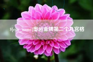 玉田奥运金牌第二个九宫格