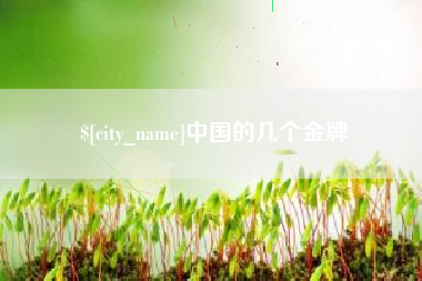 玉田中国的几个金牌